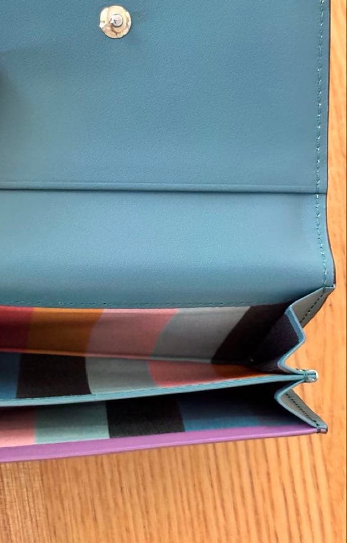 【未使用】ポールスミス 名刺入れ カードケース　新品 レザー 本革　グリーン