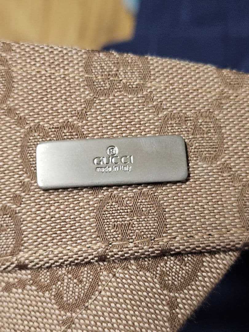 GUCCI ベージュ GGパターン サンバイザー ユニセックス 新品タグ付き