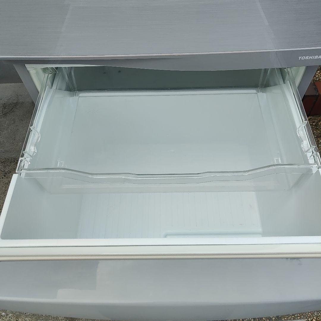 【I'll Nana】TOSHIBA 340L冷蔵庫 GR-E34N-SS