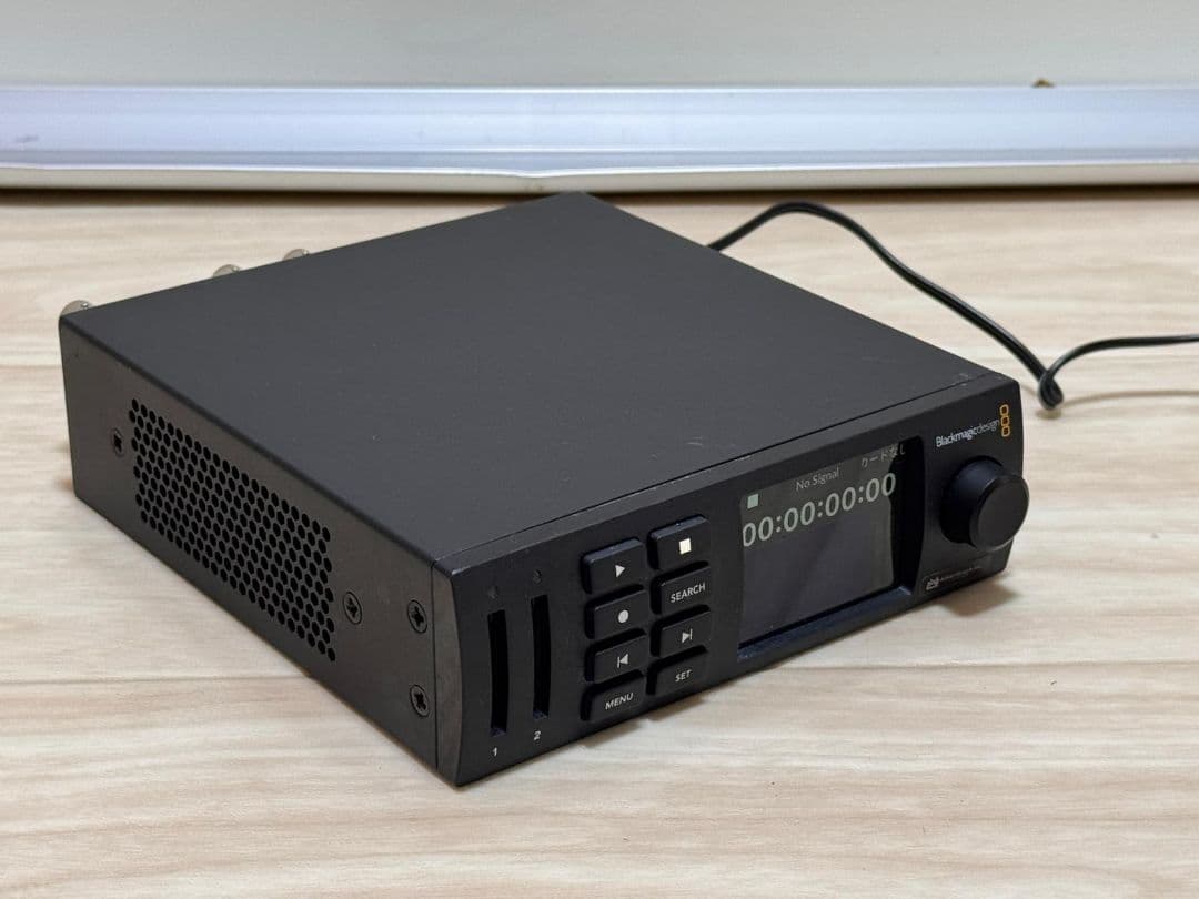 Blackmagic Design HyperDeck Mini 動作確認済み