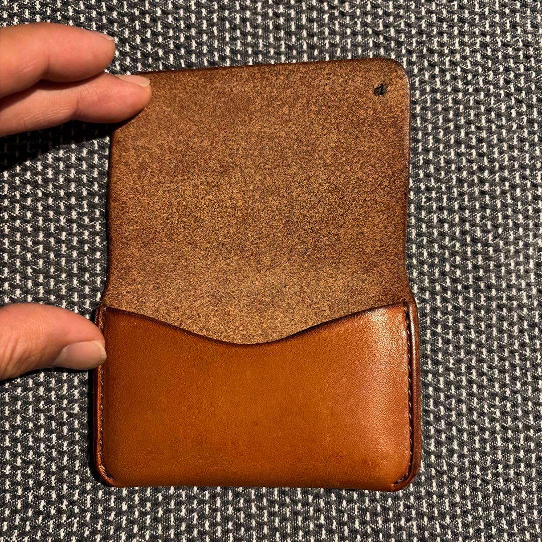 Goro's サドルレザー 名刺入れ ブラウン