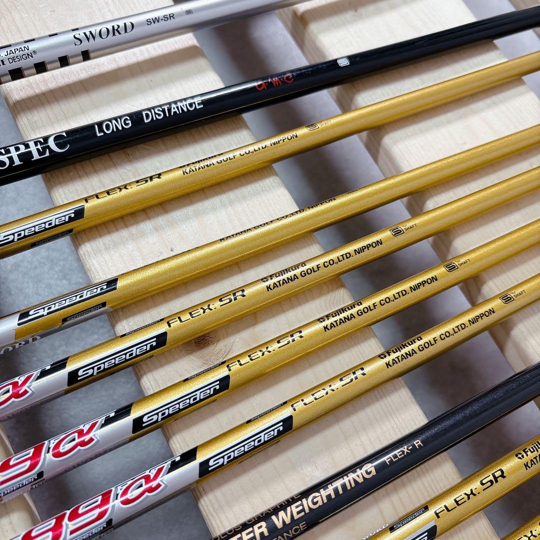 V821 SWORD 他 メンズ ゴルフクラブ フルセット 12点 エナメル 青