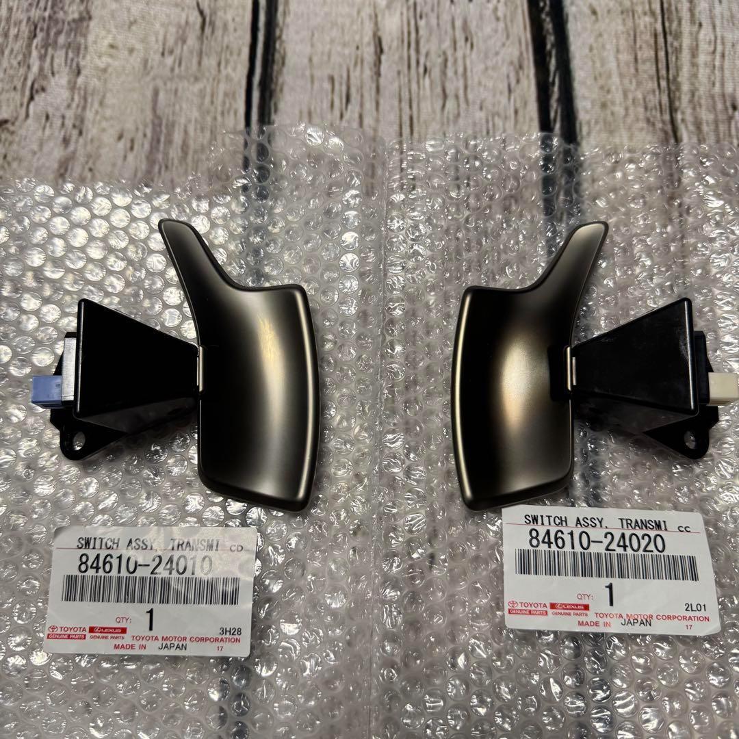 美品 レクサス RCF 純正 パドルシフトスイッチ RC IS NX CT等に