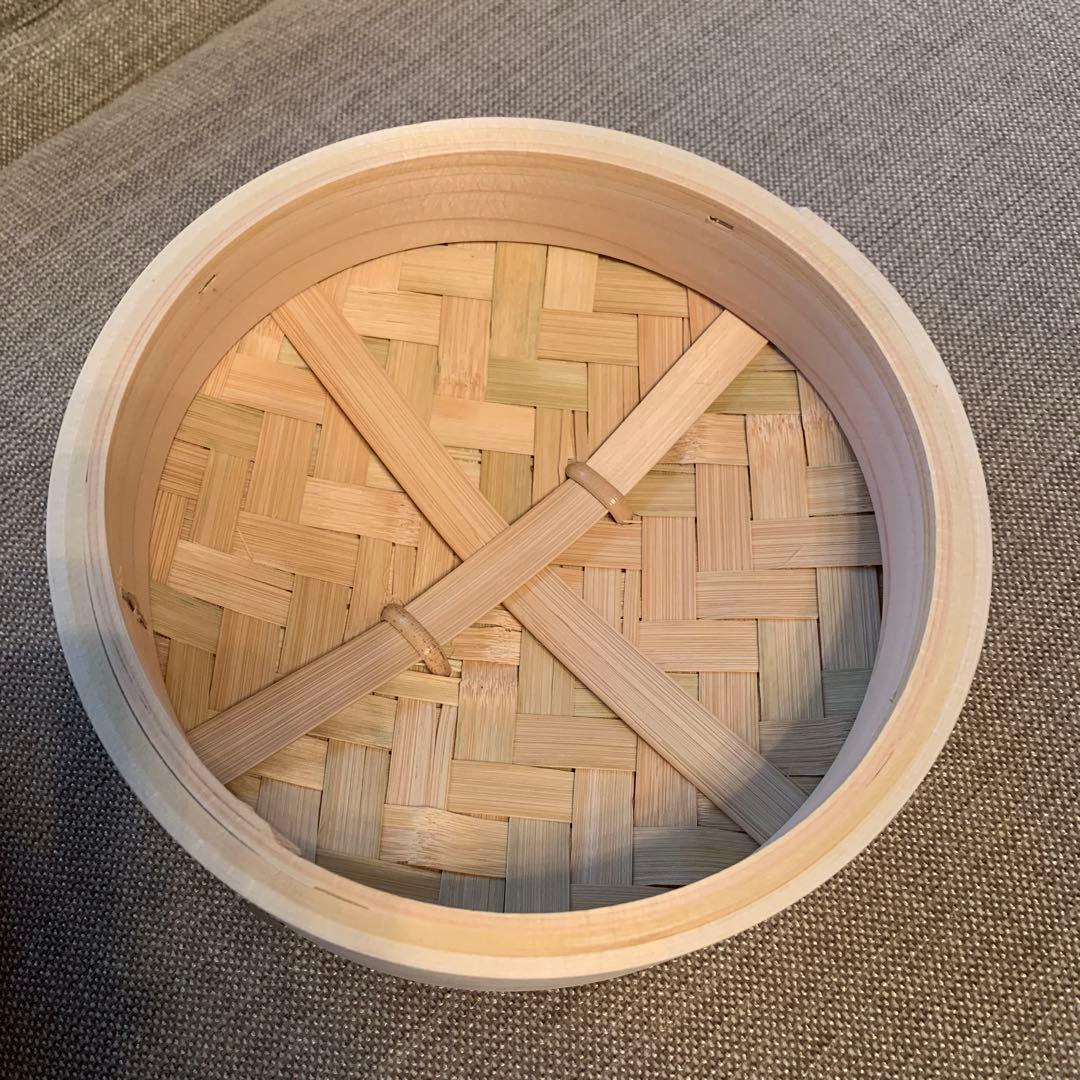 木曽駒印　檜せいろ蒸籠　21センチ未使用品　ひのき蒸し器 照宝も
