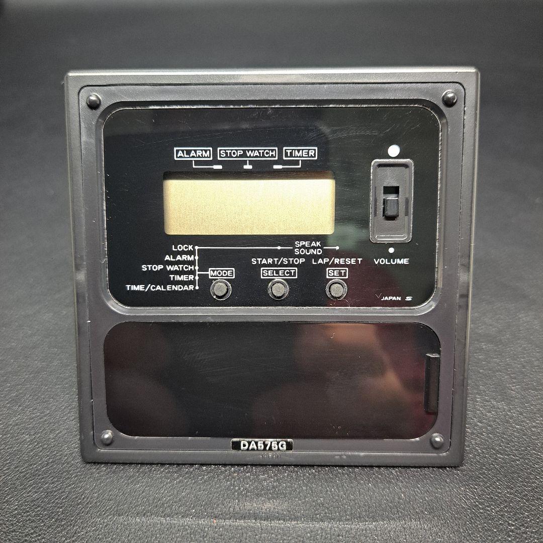 SEIKO　セイコー　ピラミッドトーク　目覚まし時計　デッドストック　昭和レトロ