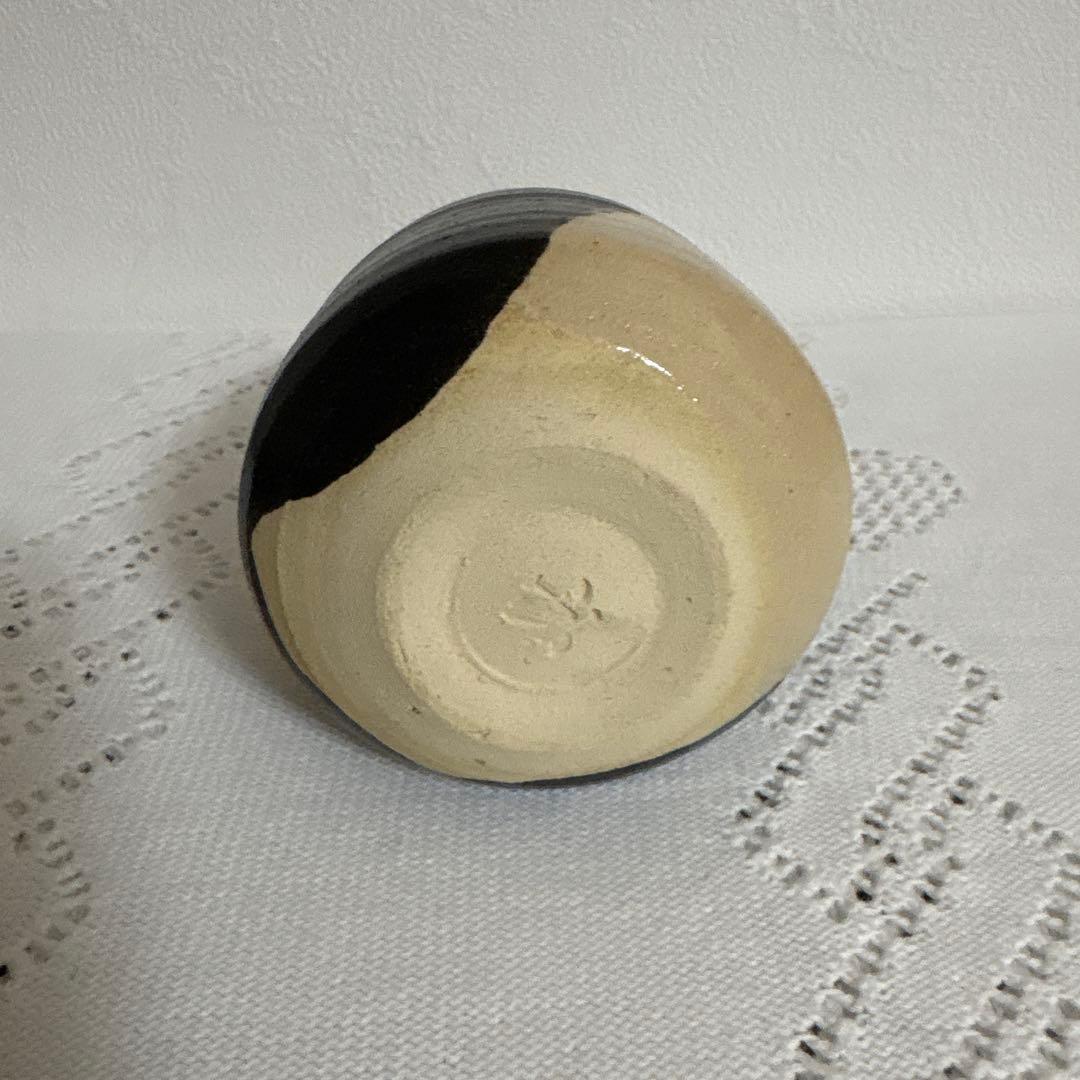 『小壺』陶器製小型花瓶 木箱付き 全長14cm 作者は陶芸家 『加藤釥』さん