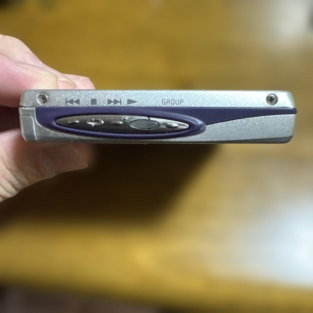 SONY ポータブル MDウォークマン MZ-E707