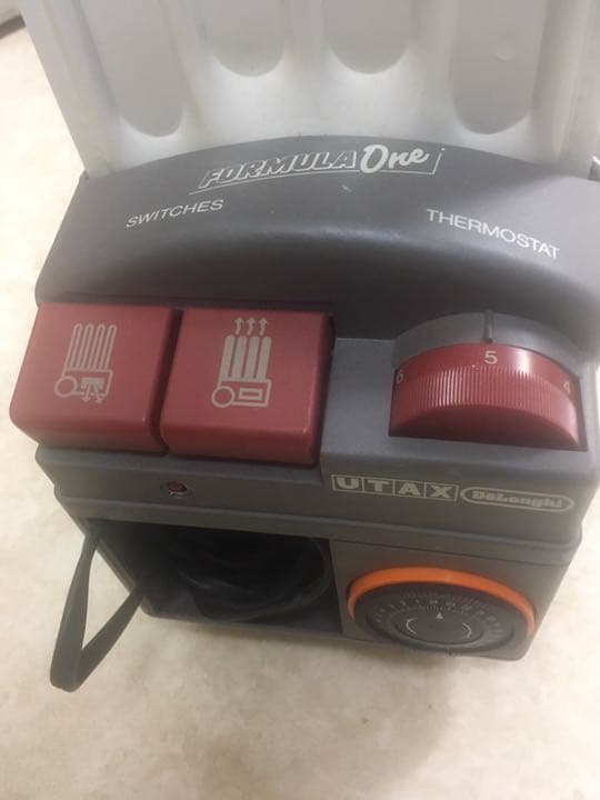 デロンギ　オイルヒーター　ビンテージ