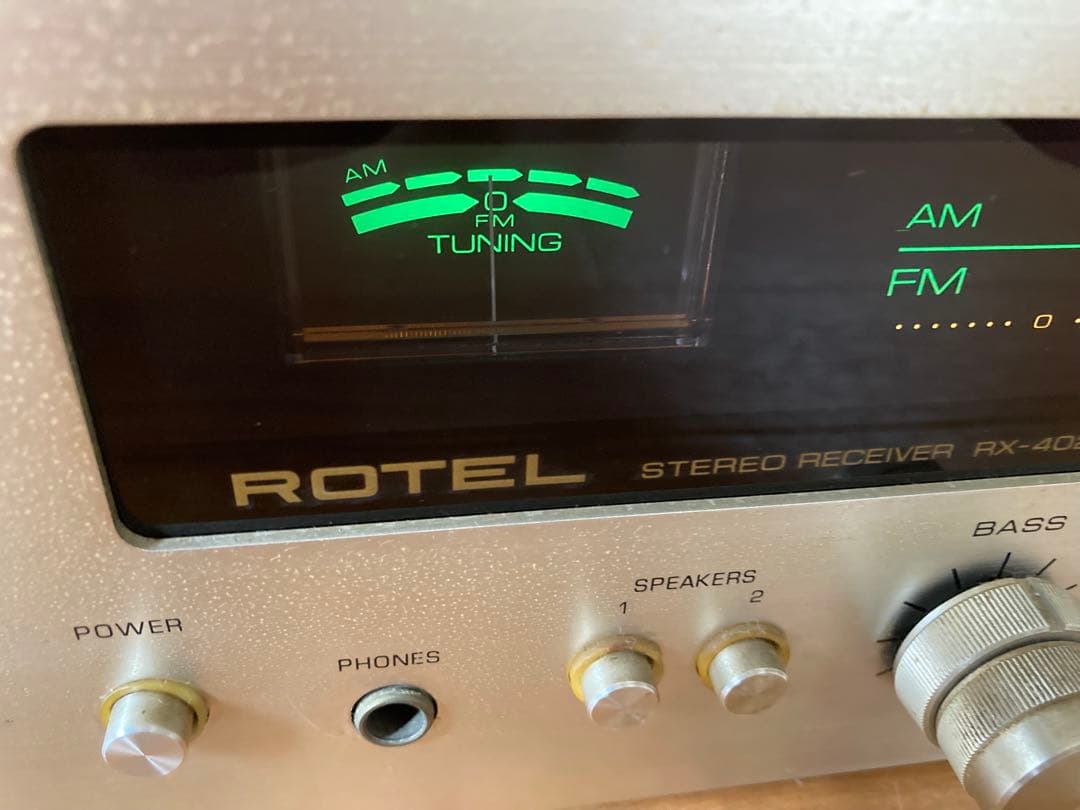 【ジャンク】ROTEL RX-402 チューナー ラジオ アンティーク
