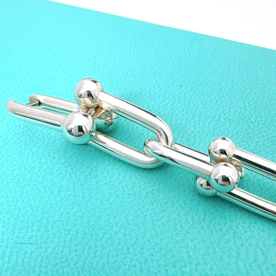 極美品 ティファニー ハードウェア グラジュエイテッド 片耳 ピアス シルバー