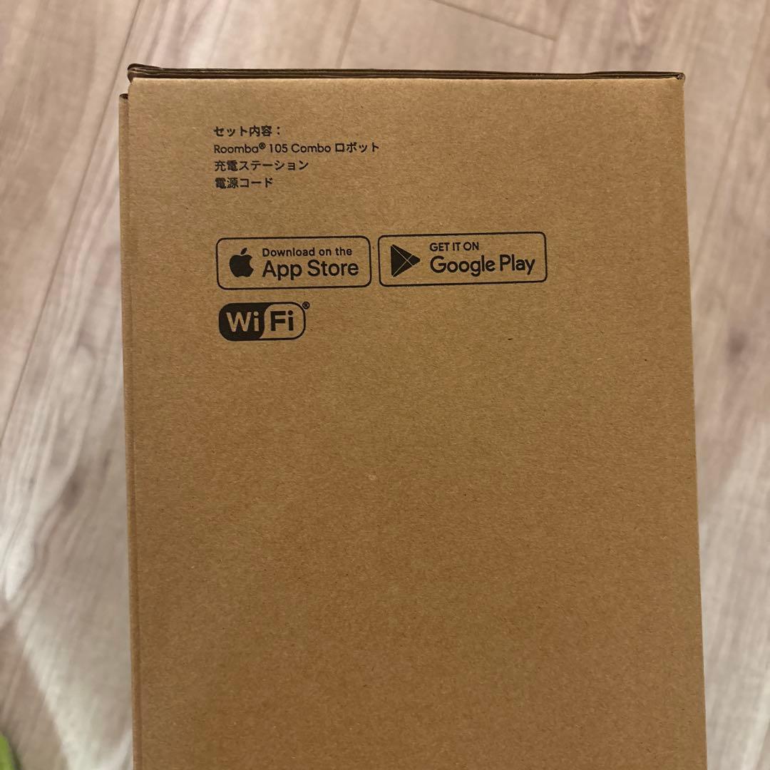 新品未開封★ブラックRoomba 105 Combo ロボット掃除機