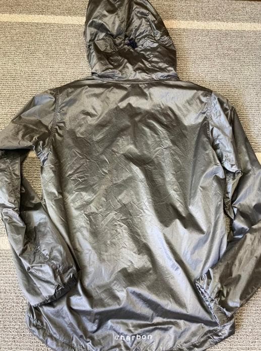 【美品】シャルボンcharbon ランニング ナイロンパーカー M