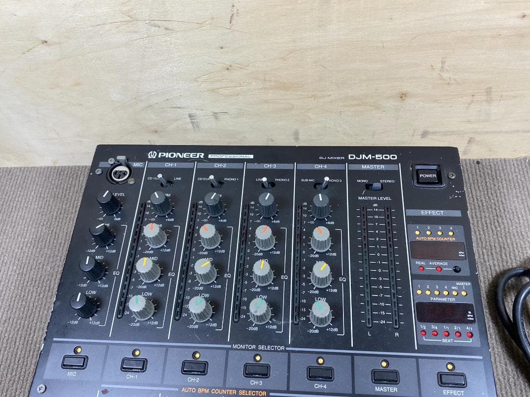 15 pioneer DJM-500 DJミキサー
