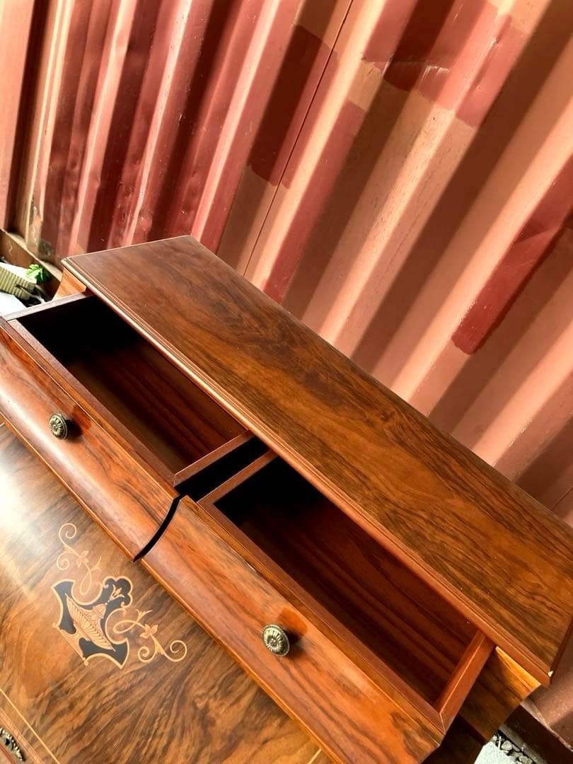 ヴィンテージ　ロールトップライティングビューロー