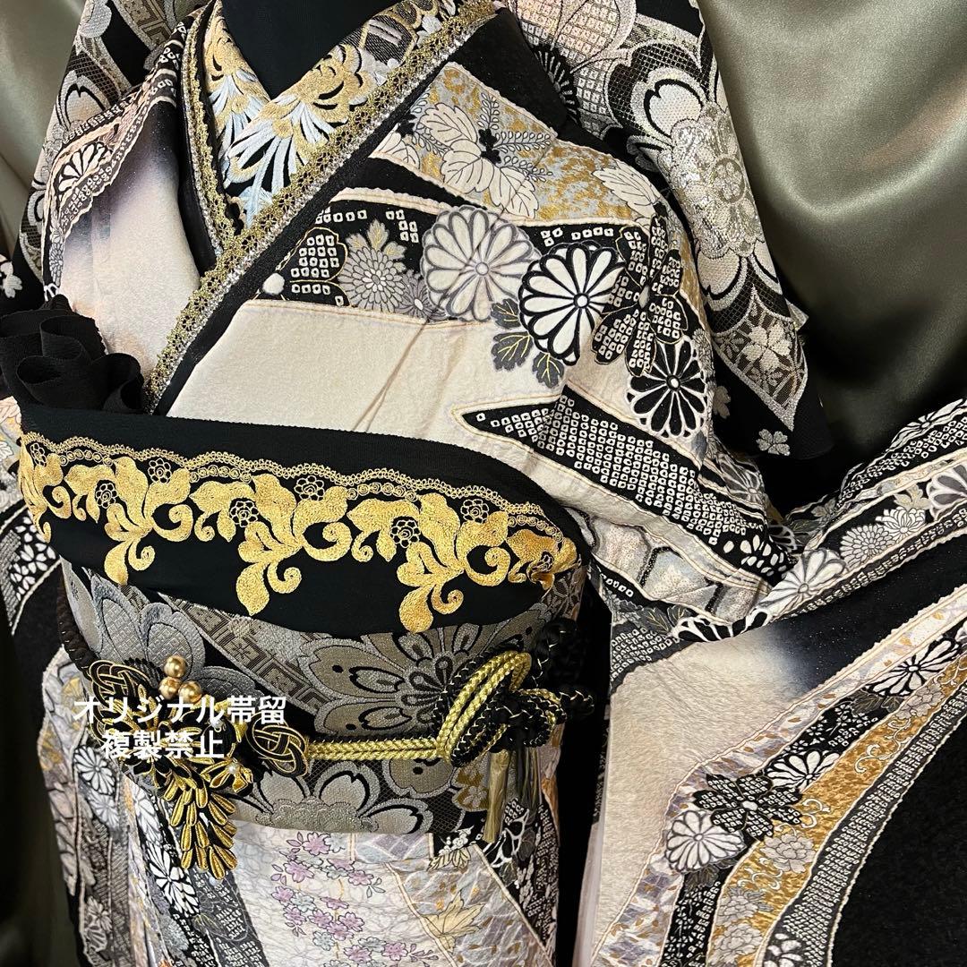 ◾️振袖フルセット■豪華絞り刺繍■熨斗■古典■成人式振り袖■振袖一式
