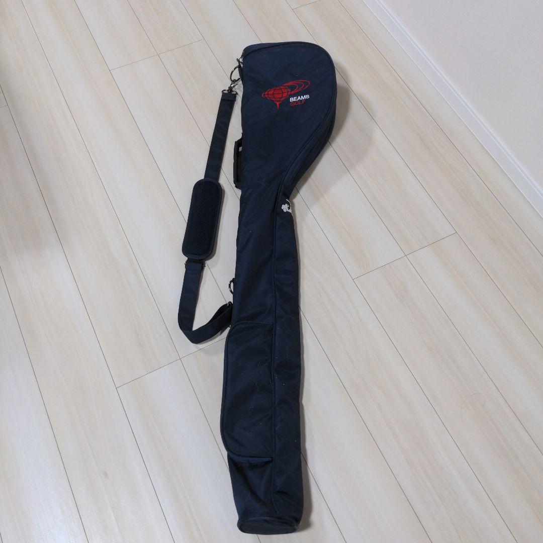 BEAMS GOLF ゴルフバッグ ネイビー