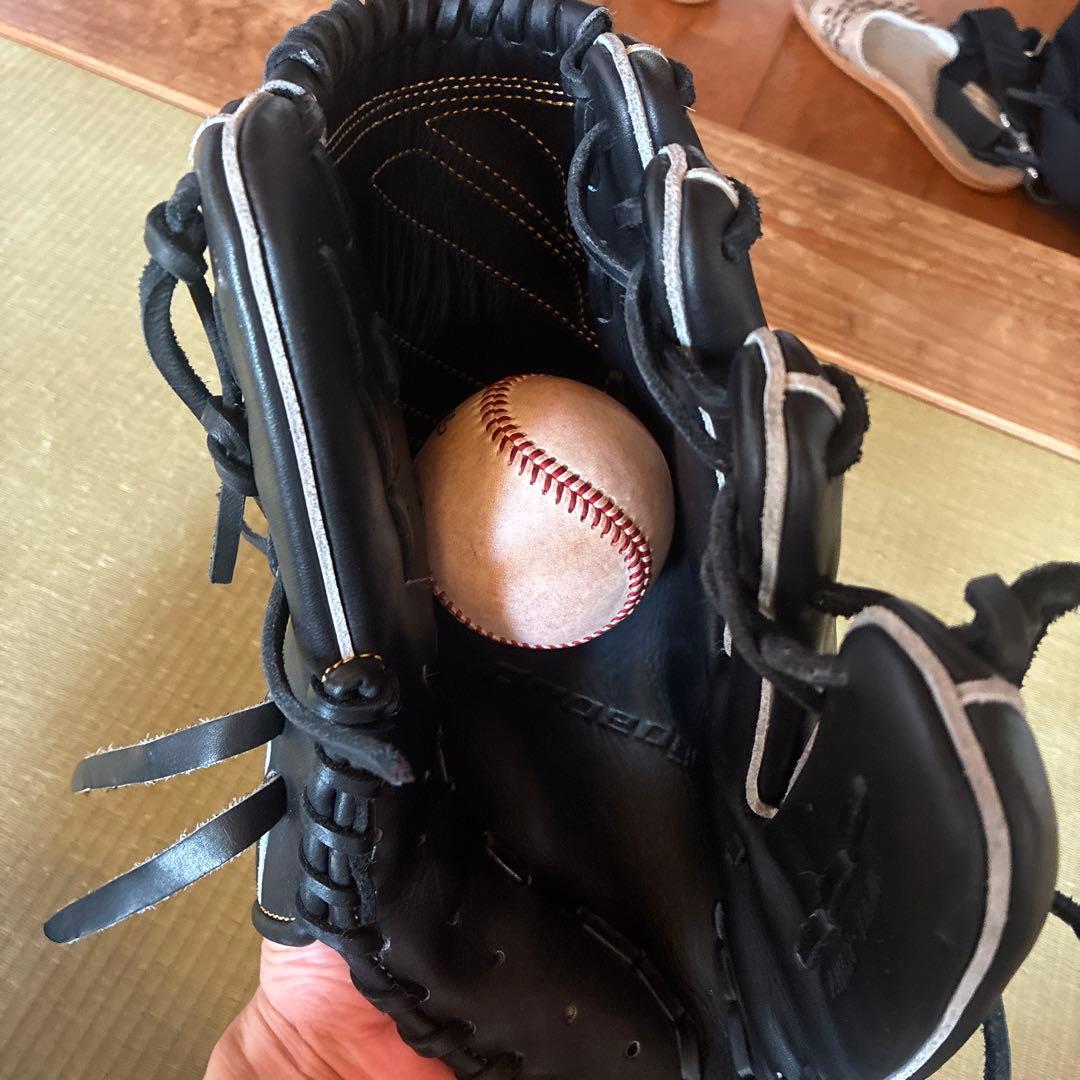 f*士様 プロエッジ 軟式用グローブ 黒