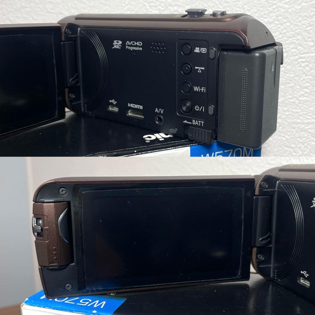早い物勝ち！【美品】Panasonic ビデオカメラ　フルHD 4K 動作正常