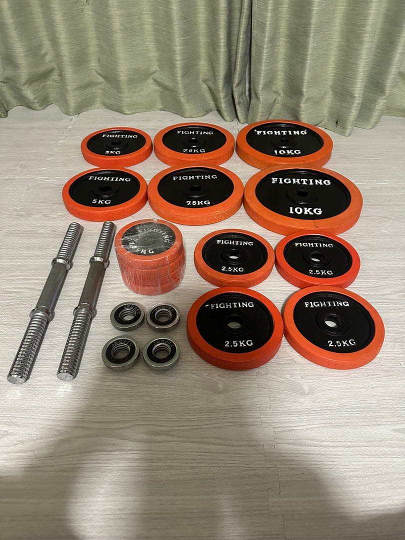 アイロテック　ダンベルセット 約60kg 引き取り限定　まとめ買いあり