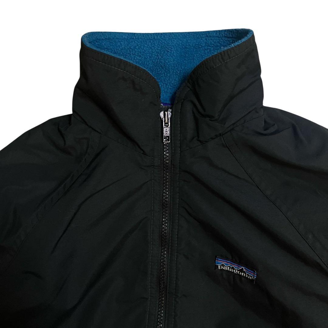 Patagonia シェルドシンチラ USA製 ナイロンジャケット 三角タグ 黒