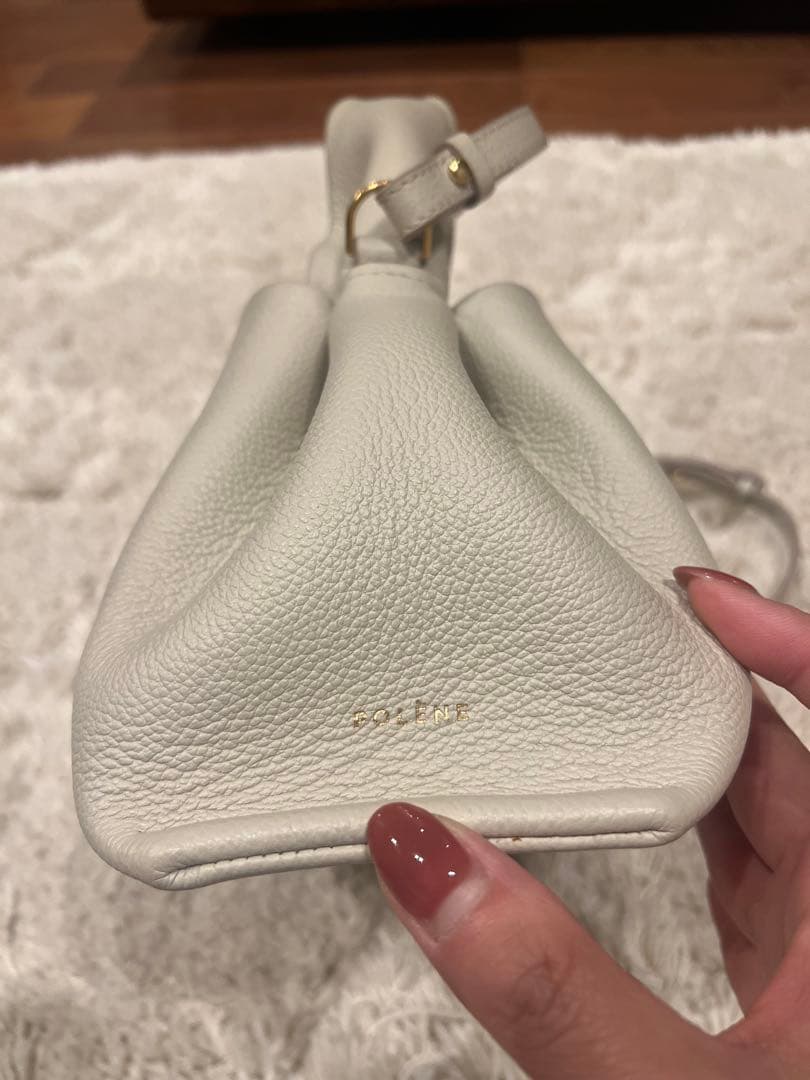 POLENE ポレーヌ ナンバーナインミニ　チョーク 2wayバッグ 正規品