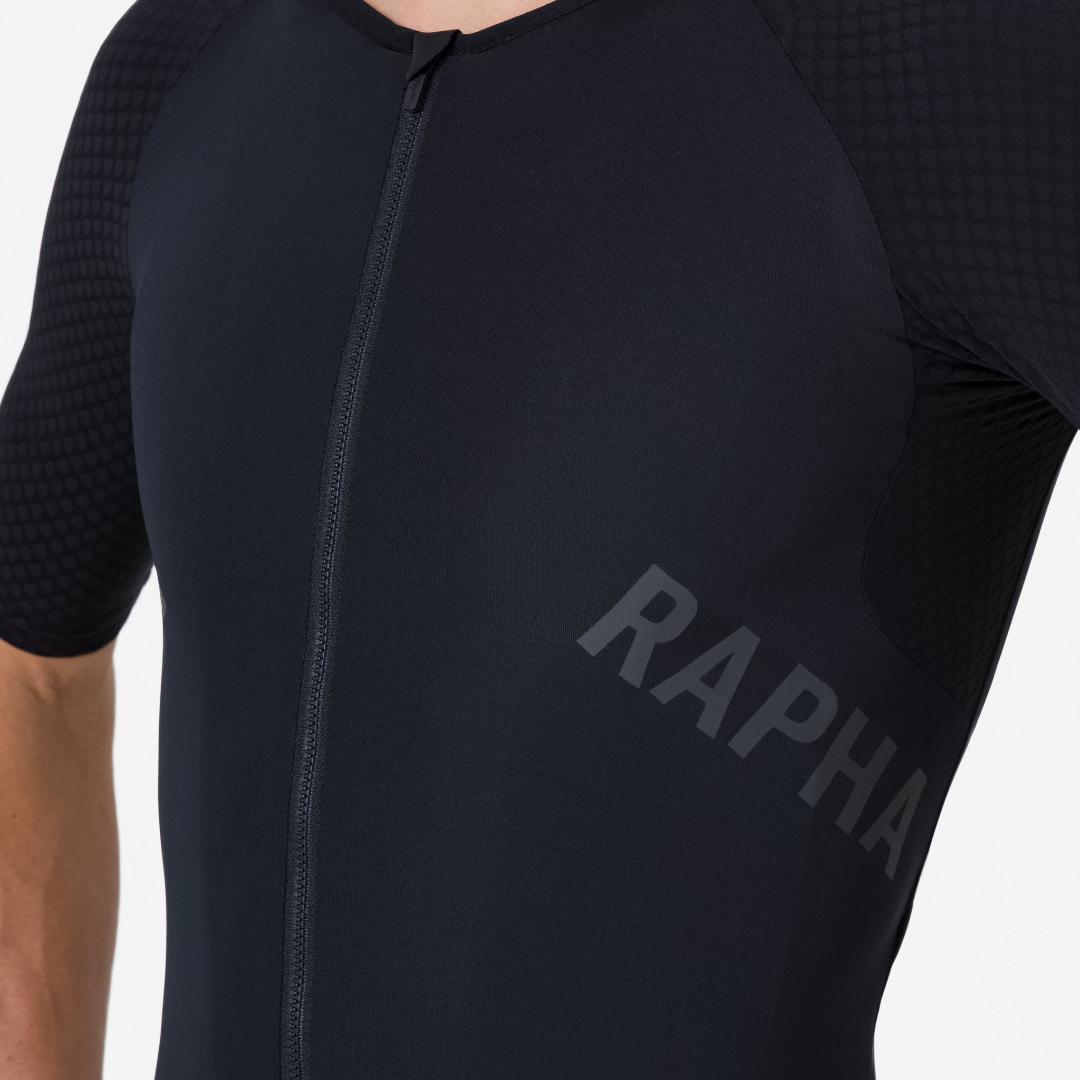 Rapha メンズ プロチーム エアロジャージ Lサイズ ブラック