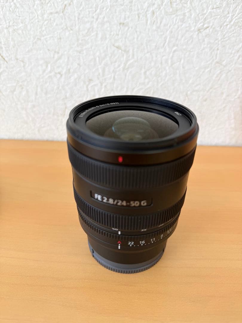 SONY標準ズームレンズFE24-50mm F2.8G(SEL2450G)三脚付