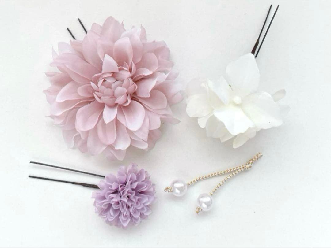 Sugar アンティークフラワーピンク浴衣【浴衣3点セット】