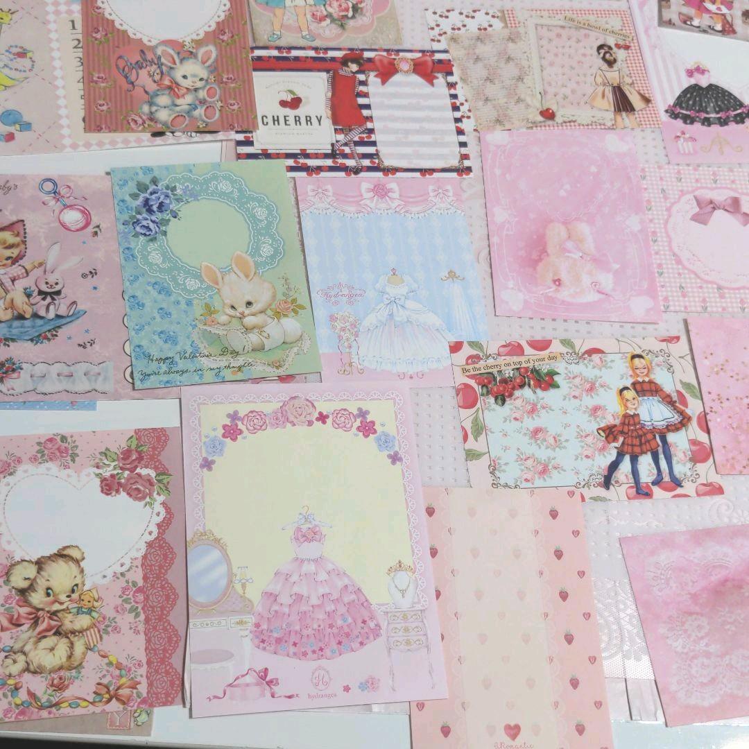 muuu.a様ご確認用バラメモ♥新作ガーリーレトロガール♥可愛いバラメモ♯632