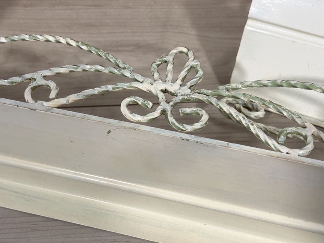 週末Sale＊アンティークフレンチシックなアイアンウォールシェルフ3個セット