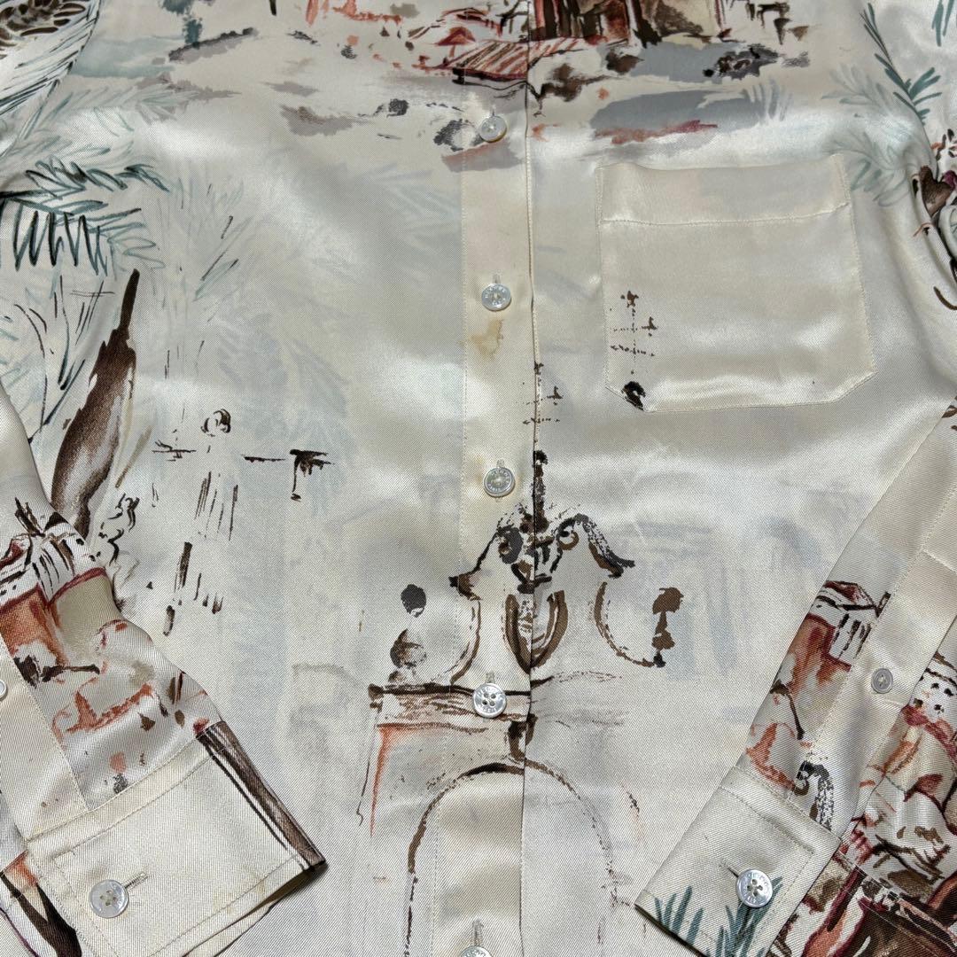 HERMES エルメス ゴルチェ期 ブラウス シャツ 40