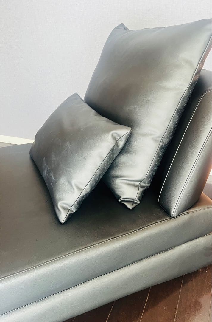 SALE 大特価　美品　送料込　CREWS 日本製シェーズロング　1人掛けソファ