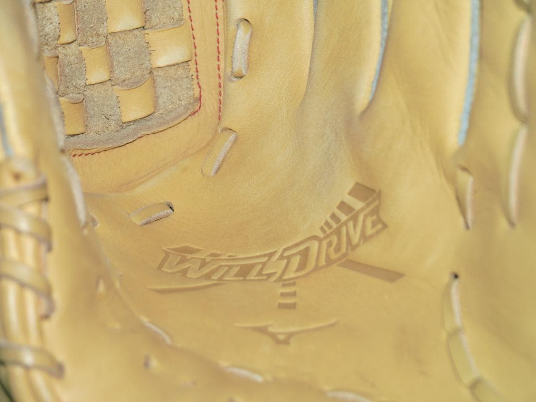 P*O様 ミズノ WillDrive 軟式野球グローブ ベージュ