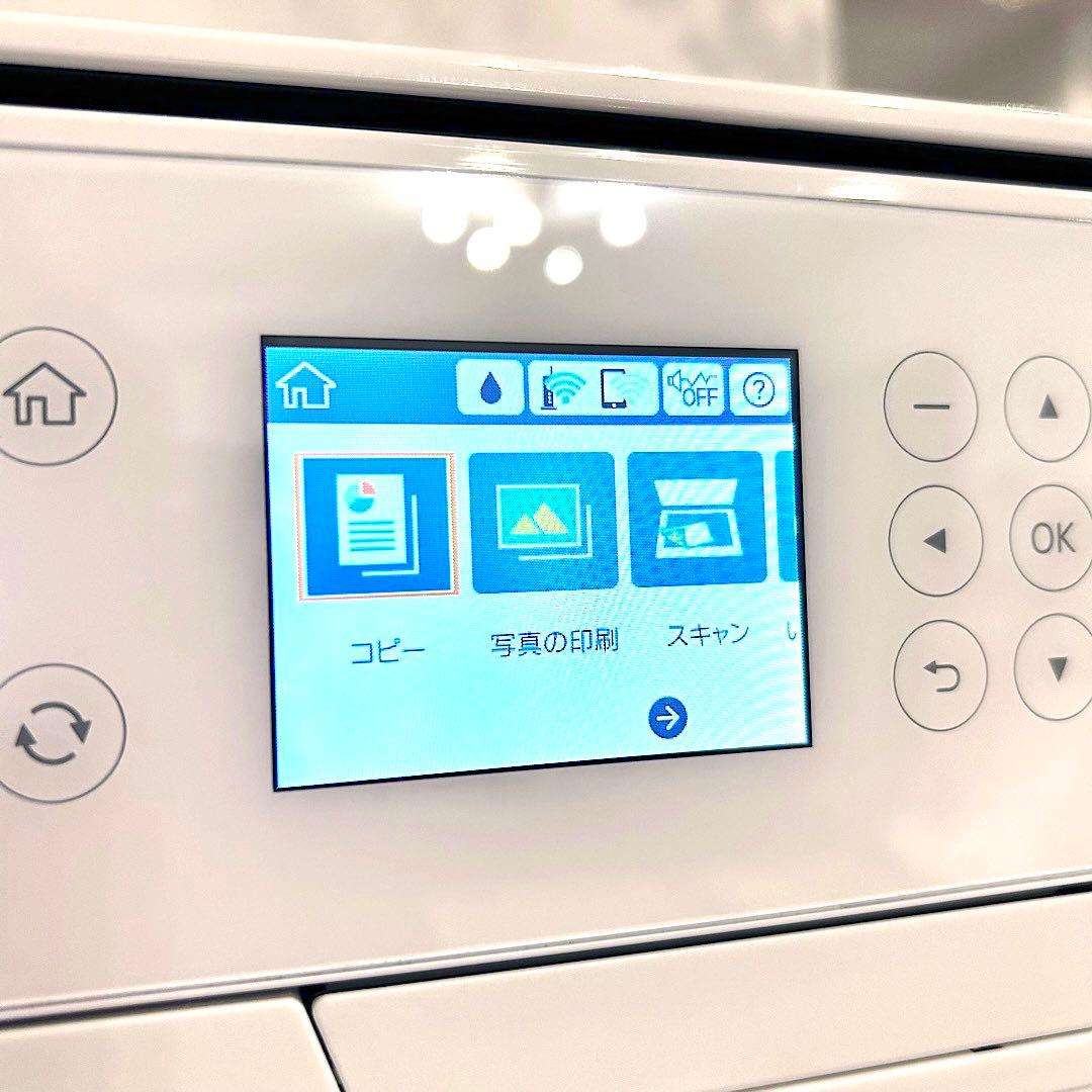 EPSON プリンター EP-811aw ジャンク品 ホワイト インクジェット