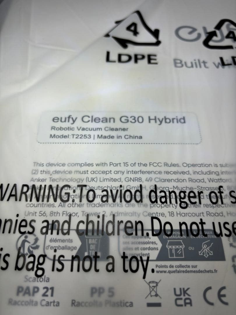 新品！Anker Eufy RoboVac G30 Hybrid ロボット掃除機