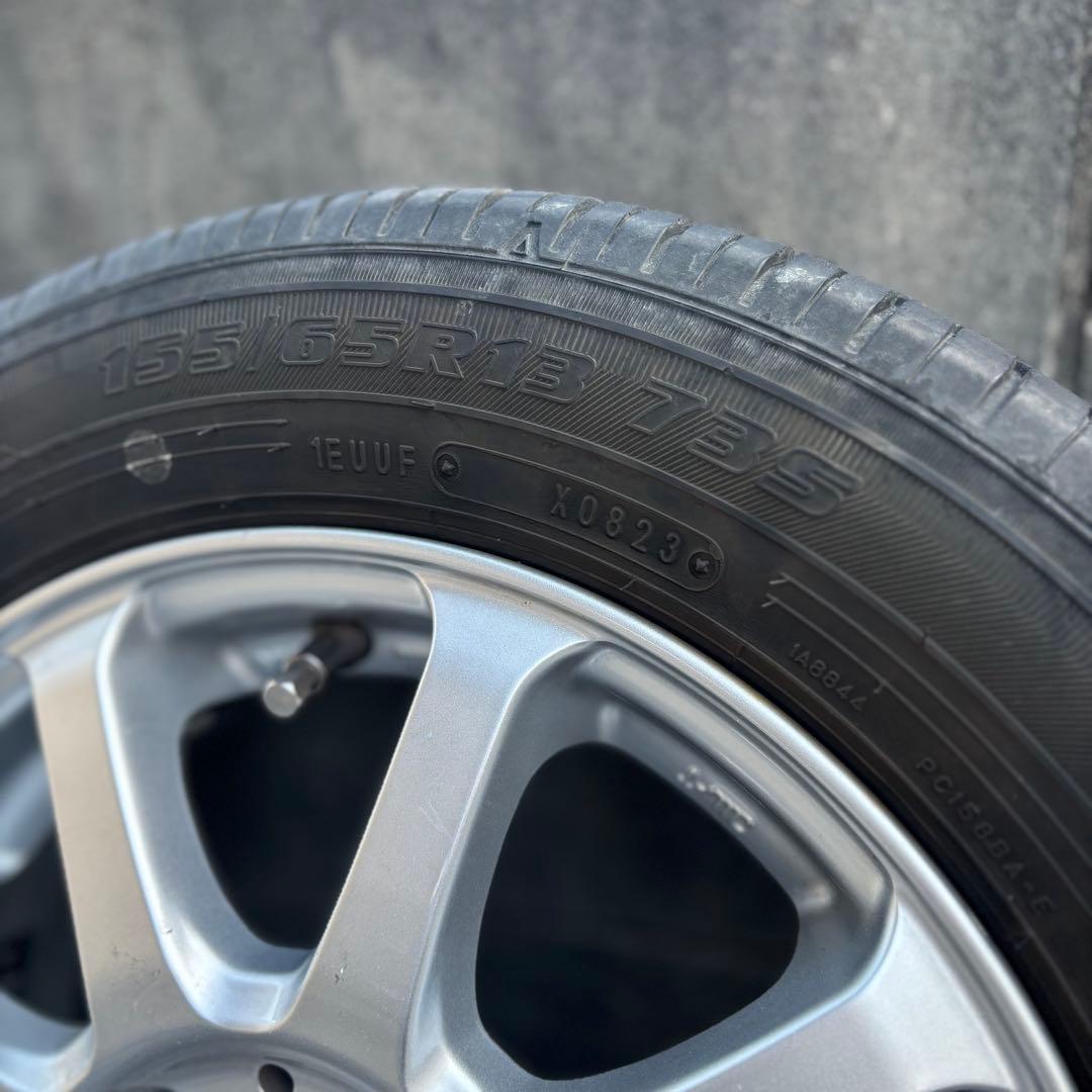 タイヤ・ホイールセット13インチ 155/65R13 73S