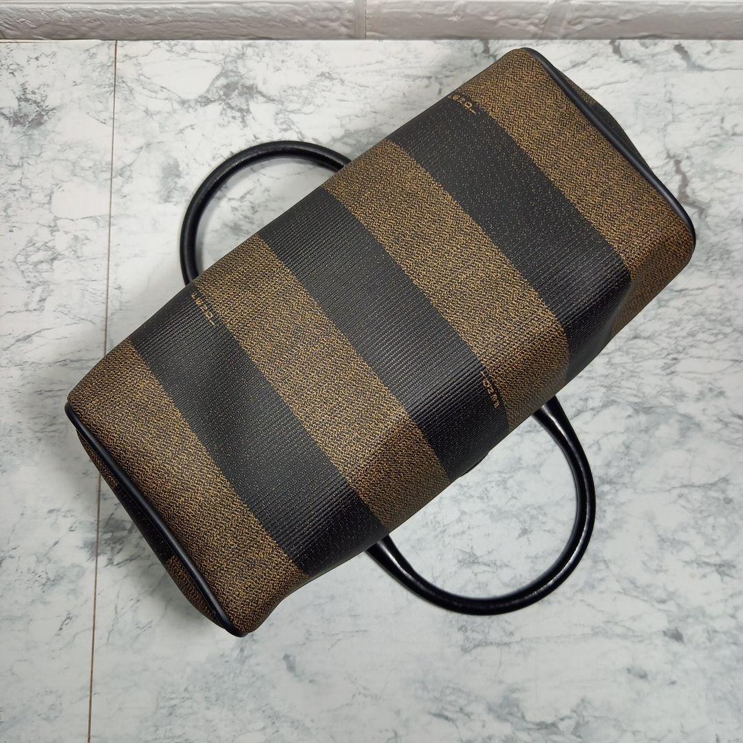 FENDI　フェンディ　ペカン柄　ミニボストンバッグ　ハンドバッグ