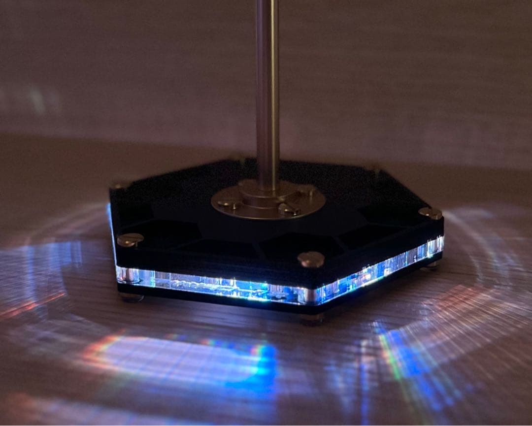 アサガラワークス　LEDランタンスタンド　マッドブラック　新品未使用