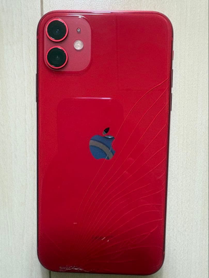 Apple iPhone 11 (PRODUCT(RED)) 本体　ジャンク