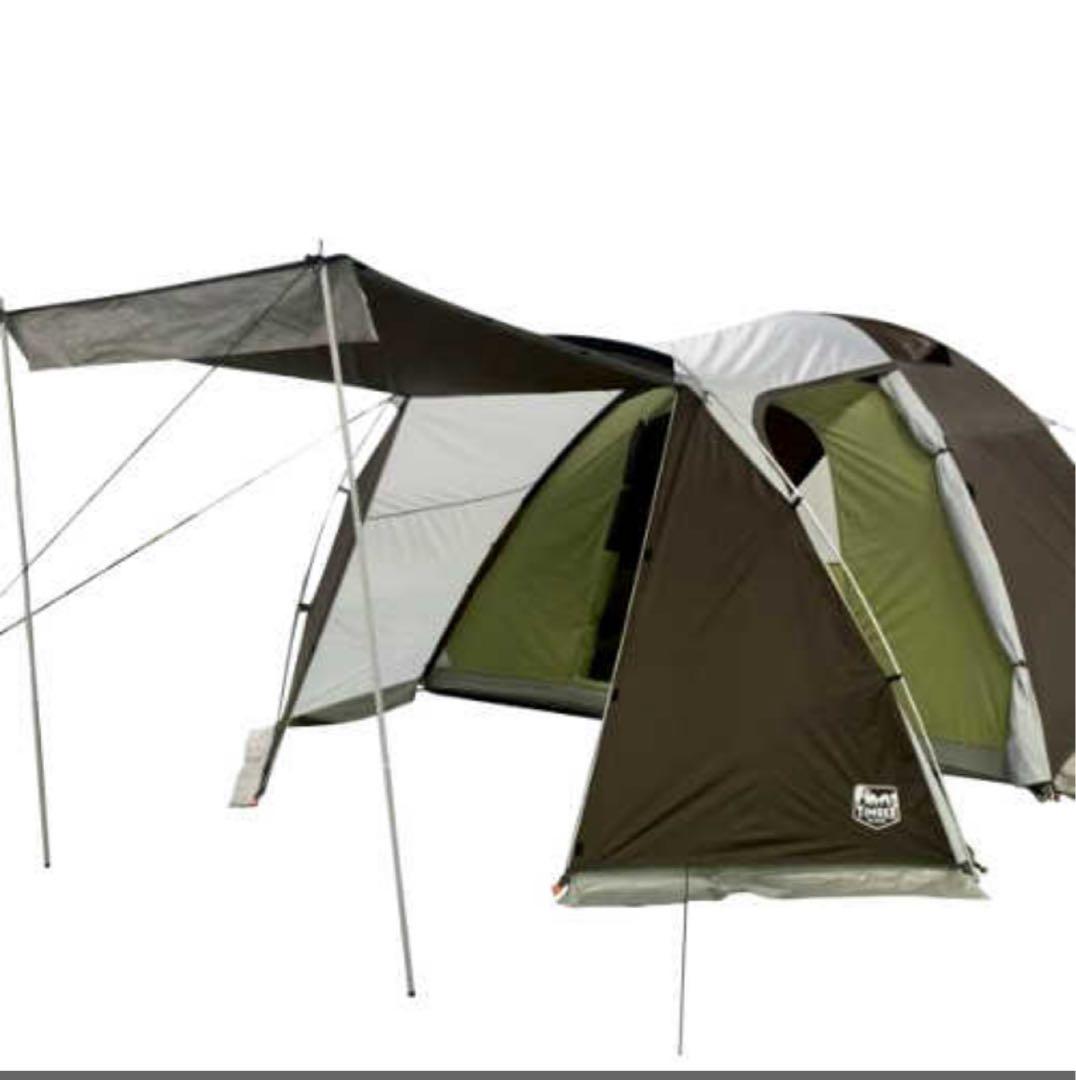 【新品】TIMBER RIDGE ティンバーリッジ 2ルームテント 6人用