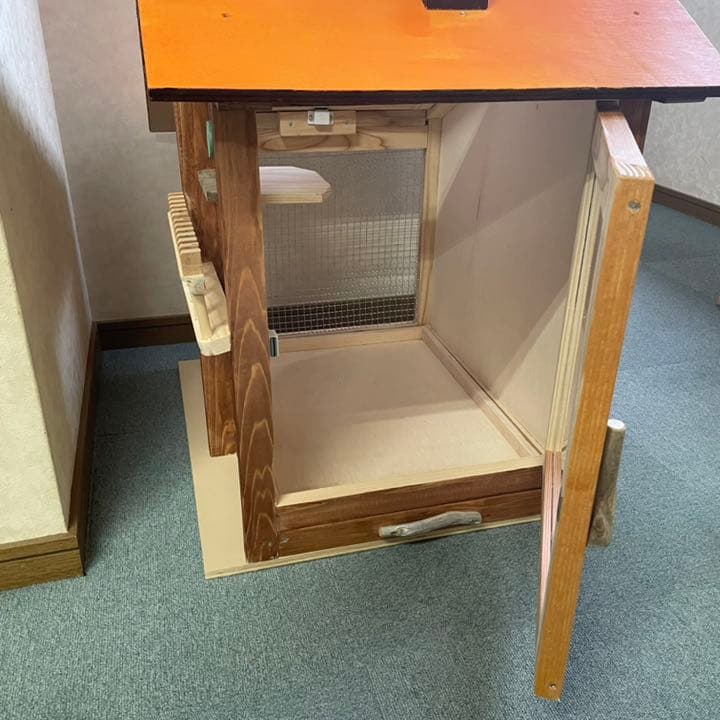 木製インコケージ鳥かご小動物ケージ