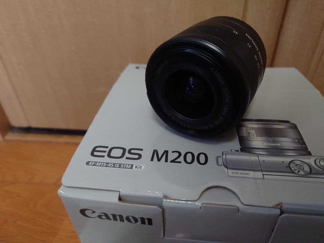 CANON EOS M200 EF-M15-45 IS STM レンズキット
