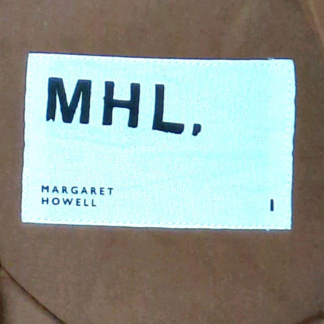 美品 マーガレットハウエル　MHL. モッズコート　フーディー エンジ　Ⅰ