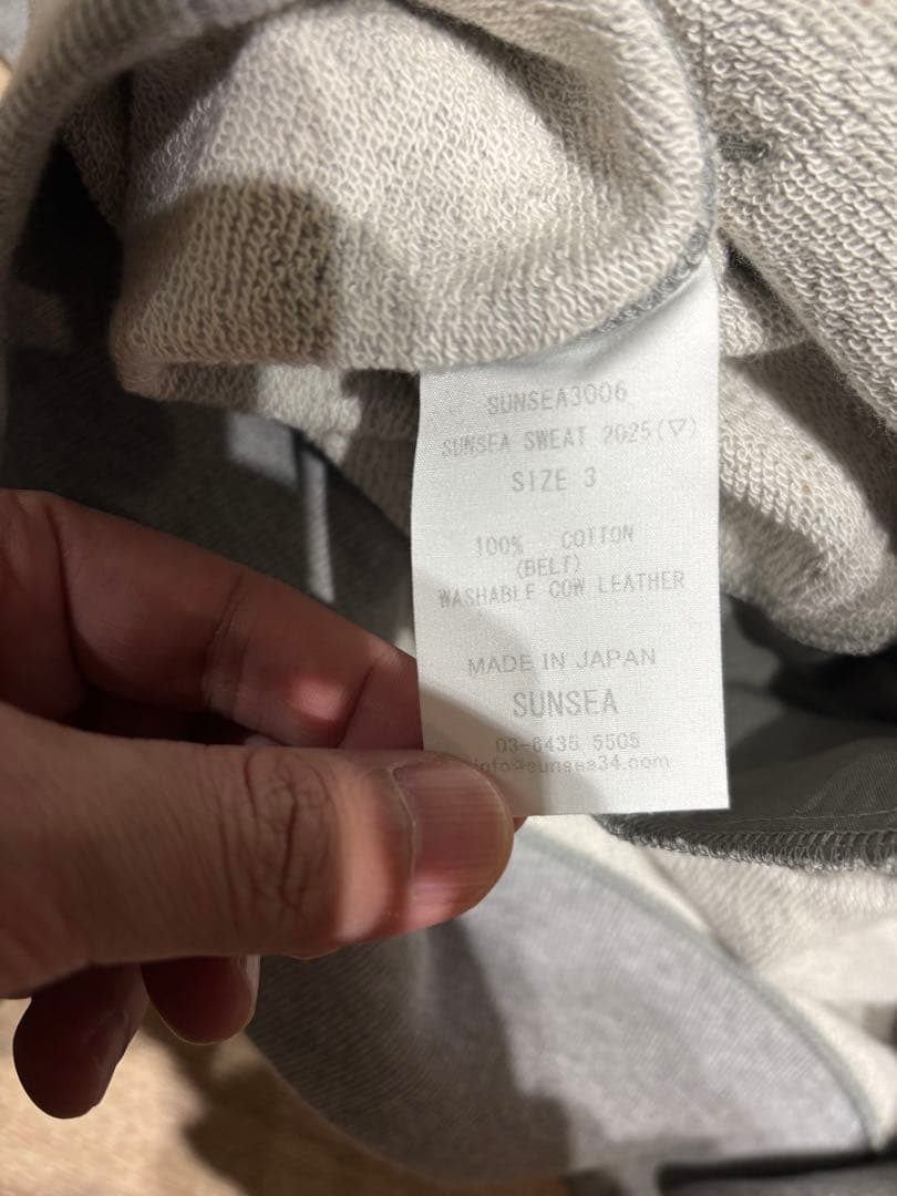 Sunea 30th sweat スウェット25ss
