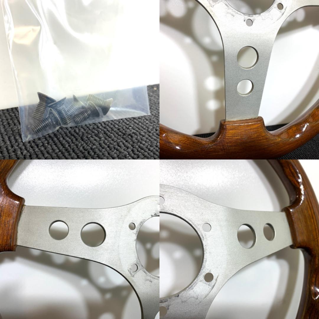 O.B.A オーバ オバ オバハン ウッド ステアリング 当時物 美品