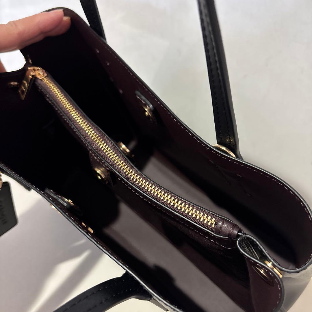 COACH ブラック トートバッグ