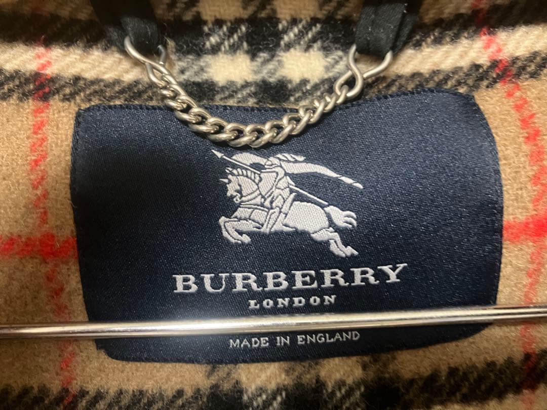 訳ありお買得　BURBERRY ベージュ ノバチェック ダッフルコート