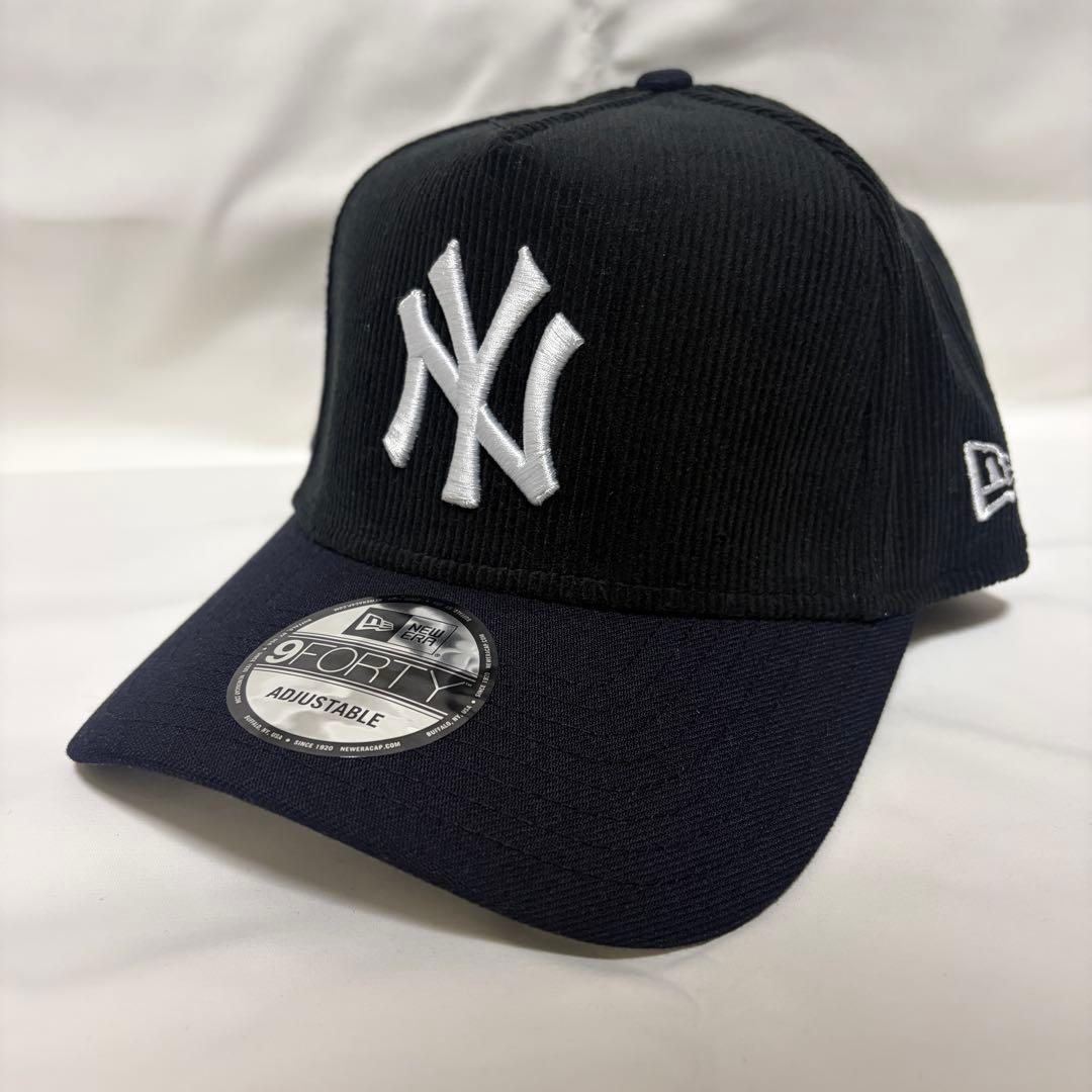 NEWERA ニューエラ ニューヨーク　ヤンキース　キャップ　コーデュロイ