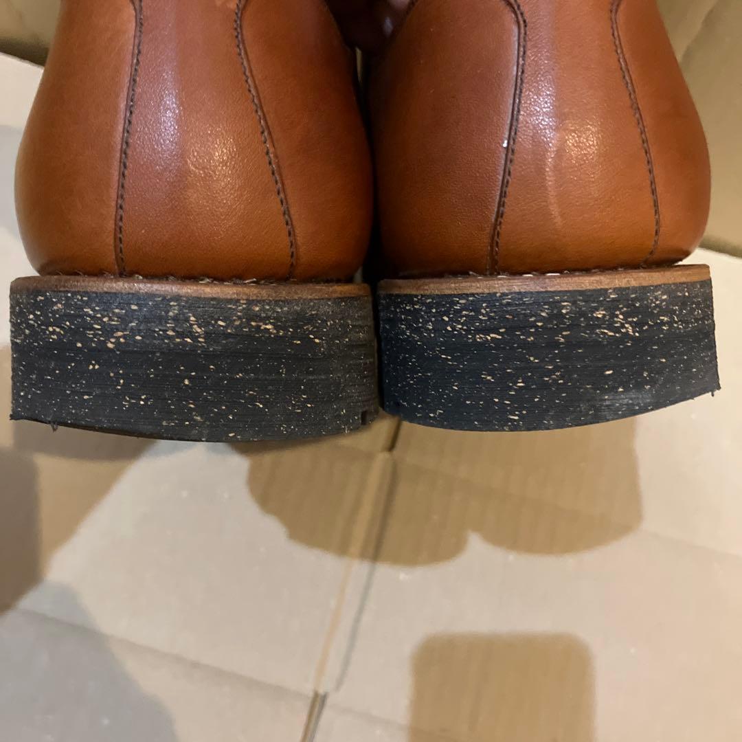 スコッチグレイン　ブリックカジュアル　ブラウン　26cm EEE 栃木レザー