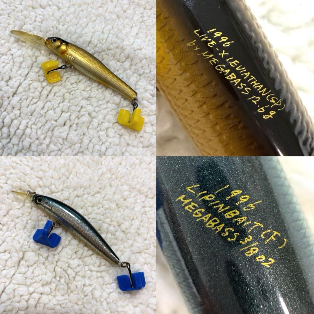 バス釣り引退セット　ルアーワームセット売り　タックルボックス付き　バスルアー